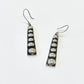 1970s Vintage Mexico Sterling Bubble Drop Earrings