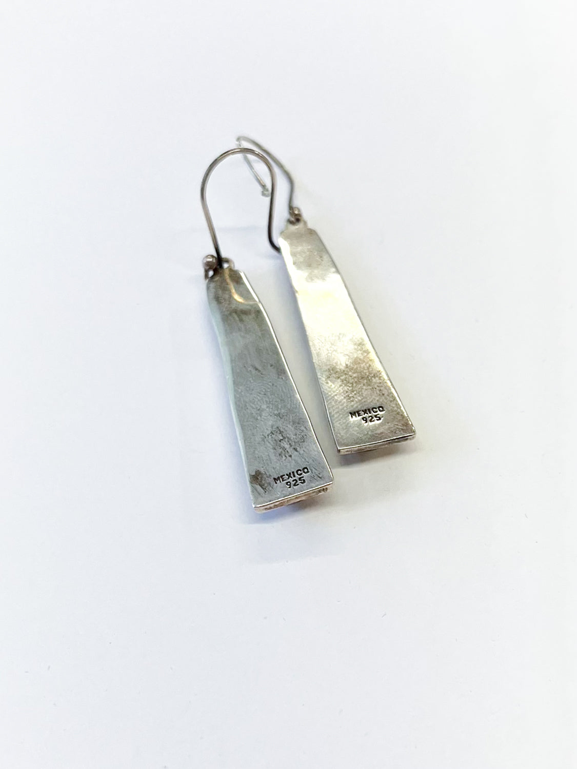 1970s Vintage Mexico Sterling Bubble Drop Earrings