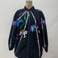 1980s Vintage Sequin Carousel Jacket by Modi Denim