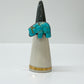 1970s Vintage Turquoise Bear Fetish Ring Size 7