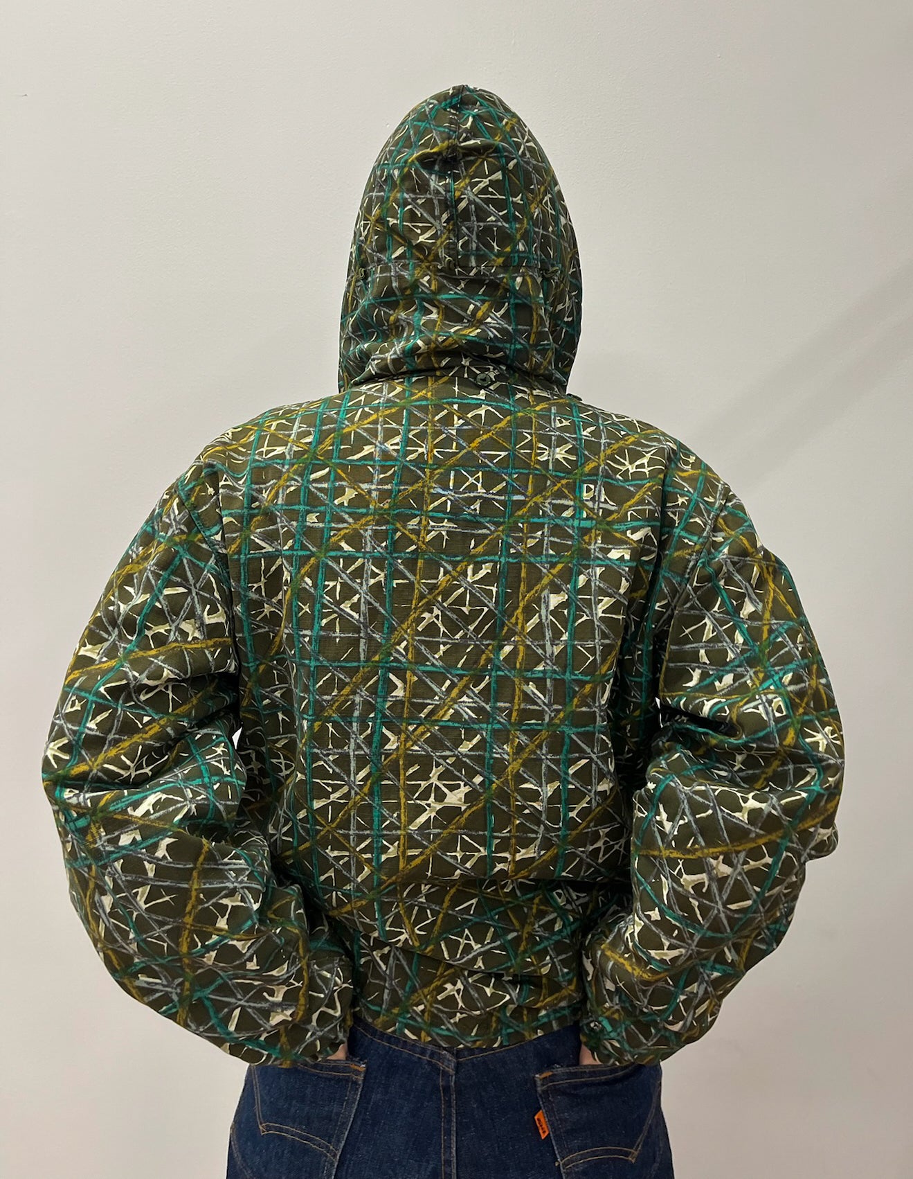 1960s Vintage Sun Valley Krazy Kwilt Reversible Quilted Ski Jacket