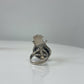 1970s Vintage Turquoise Sand Cast Ring Native American Size 8