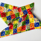 1950s Vintage Double Fold Twister Polka Dot Scarf