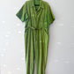 1950s-1960s Vintage Green Corduroy Jumpsuit by Bill Parry