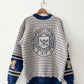 1990s Vintage University of Michigan Tapestry Blanket Knit Sweater