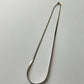 1980s Vintage Sterling Silver 18" Herringbone Chain
