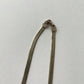 1980s Vintage Sterling Silver 18" Herringbone Chain