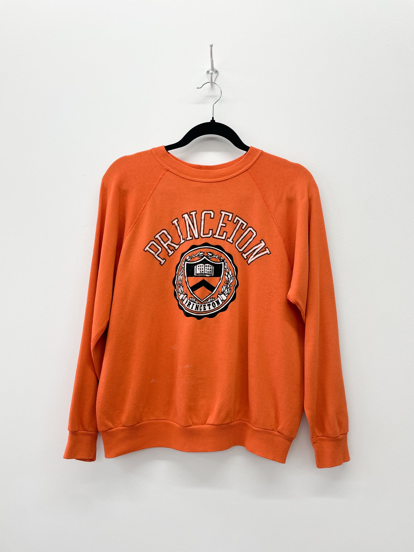 1980's Vintage Princeton Orange Crewneck Sweatshirt
