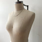 1980s Vintage Sterling Silver 18" Herringbone Chain