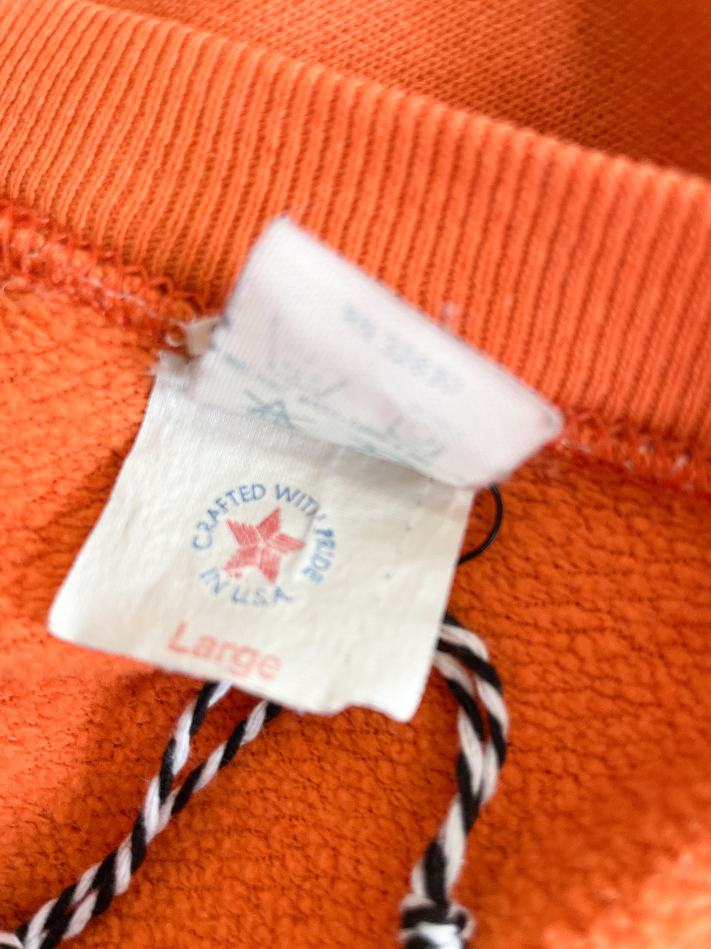 1980's Vintage Princeton Orange Crewneck Sweatshirt