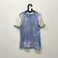1970s Vintage Levi's Baby Blue Tie Dye Ringer T-Shirt