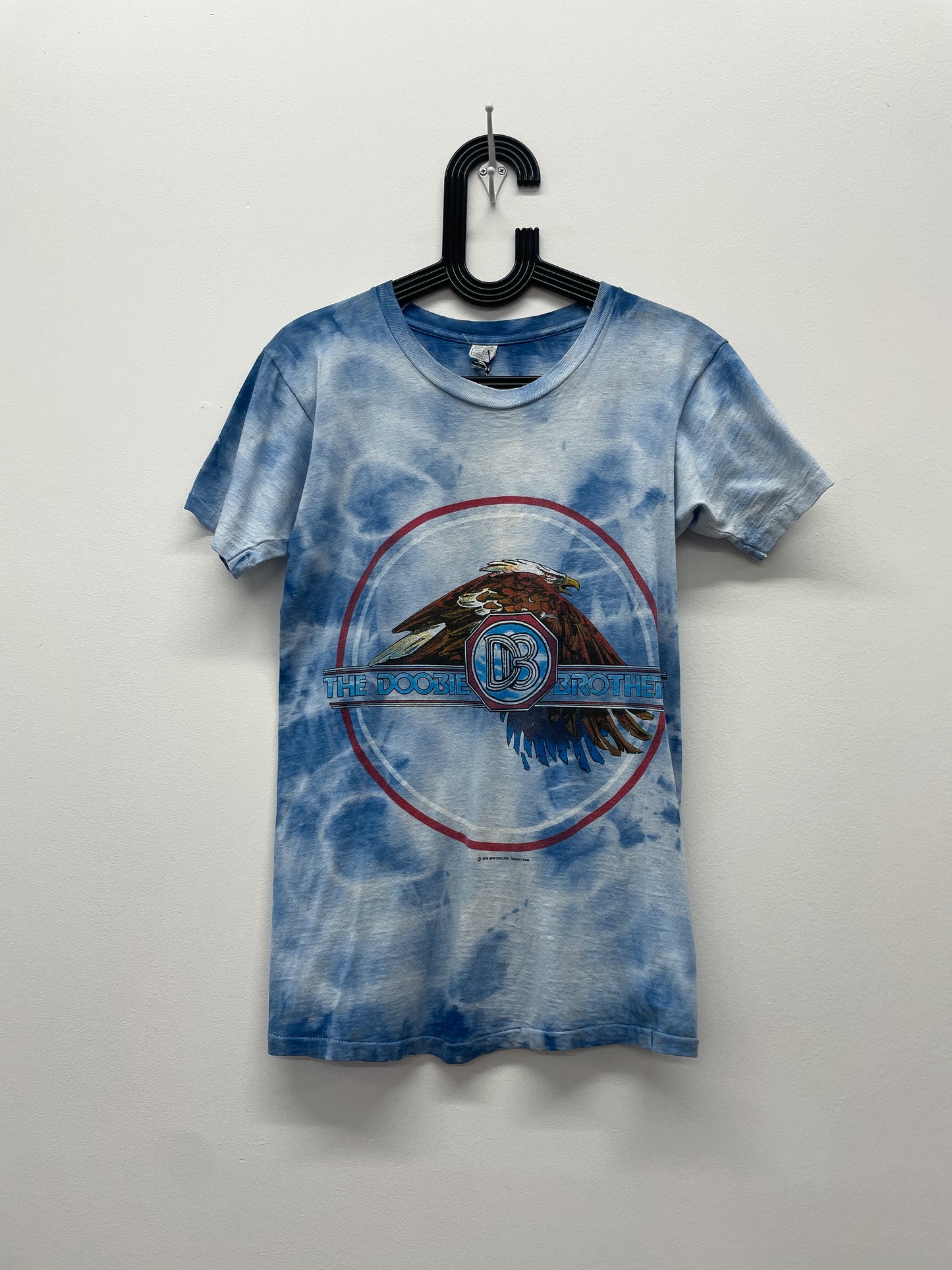 1976 Vintage Doobie Brothers Tie Dye T-Shirt 70s