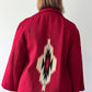 1950s Vintage Chimayo Southwest Woven Wool Jacket Coat