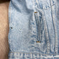 1980s - early 90s Vintage Levi's Stone Wash Light Blue Denim Trucker Jacket