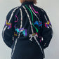1980s Vintage Sequin Carousel Jacket by Modi Denim