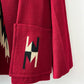 1950s Vintage Chimayo Southwest Woven Wool Jacket Coat