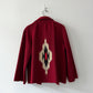 1950s Vintage Chimayo Southwest Woven Wool Jacket Coat