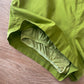 1960s Vintage Avocado High Waisted Back Zip Shorts