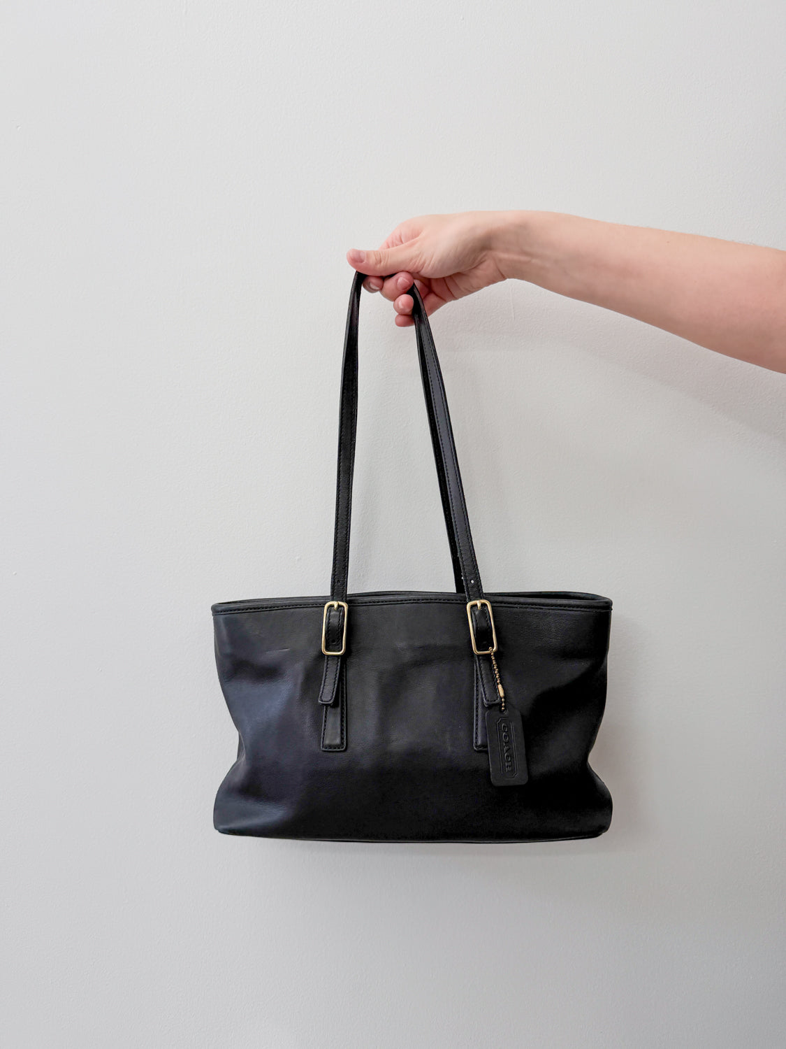 極美品 vintage coach archive y2k west bag RARE Coach Y2K Archive Camel Tan Double Kisslock Pocket Tote