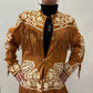 1940s - 1950s Vintage Mexican Tamaulipeca Cuera Embroidered Jacket - RARE!