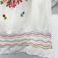 1930s Vintage Hungarian Embroidered Gauze Folk Peasant Blouse