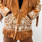 1940s - 1950s Vintage Mexican Tamaulipeca Cuera Embroidered Jacket - RARE!