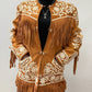 1940s - 1950s Vintage Mexican Tamaulipeca Cuera Embroidered Jacket - RARE!