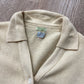 1950s Vintage Cream Cashmere Cardigan Made in Scotland for Abercrombie & Fitch