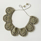 1950s Vintage Handmade Beaded Pearl Collar
