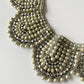 1950s Vintage Handmade Beaded Pearl Collar