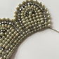 1950s Vintage Handmade Beaded Pearl Collar