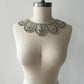 1950s Vintage Handmade Beaded Pearl Collar