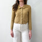 2000s Y2K Designer Chloé Made in France Crop Linen & Silk Blazer 2007 Spring
