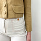 2000s Y2K Designer Chloé Made in France Crop Linen & Silk Blazer 2007 Spring
