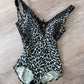 1960s Vintage Iconic Cole of California Leopard Print One Piece Swimsuit Female Animal Collection