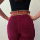 1970s Vintage Burgundy Corduroy Bell Bottoms