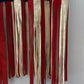 1960s 1970s Vintage Stars and Stripes Suede Fringe Vest RARE