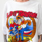 1990s Vintage Line Dancin' Procrastination Crop Top Tee