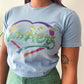 1980s Vintage I'm Hers Heart Iron On Tee Shirt