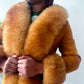 1970s Vintage Butterscotch Suede & Shearling Penny Lane Afghan Coat