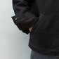 1990s Vintage Dark Copper Black Denim Jacket Made in USA