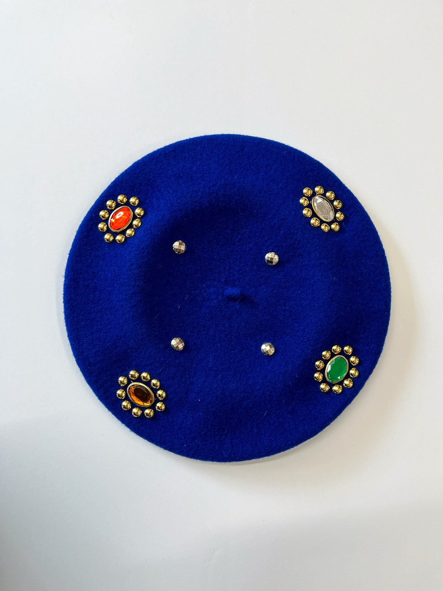 1980s Vintage Gemstone Berets