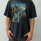1990s Vintage Jimi Hendrix South Saturn Delta Motorcycle Photo Tee
