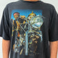 1990s Vintage Jimi Hendrix South Saturn Delta Motorcycle Photo Tee