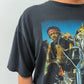 1990s Vintage Jimi Hendrix South Saturn Delta Motorcycle Photo Tee