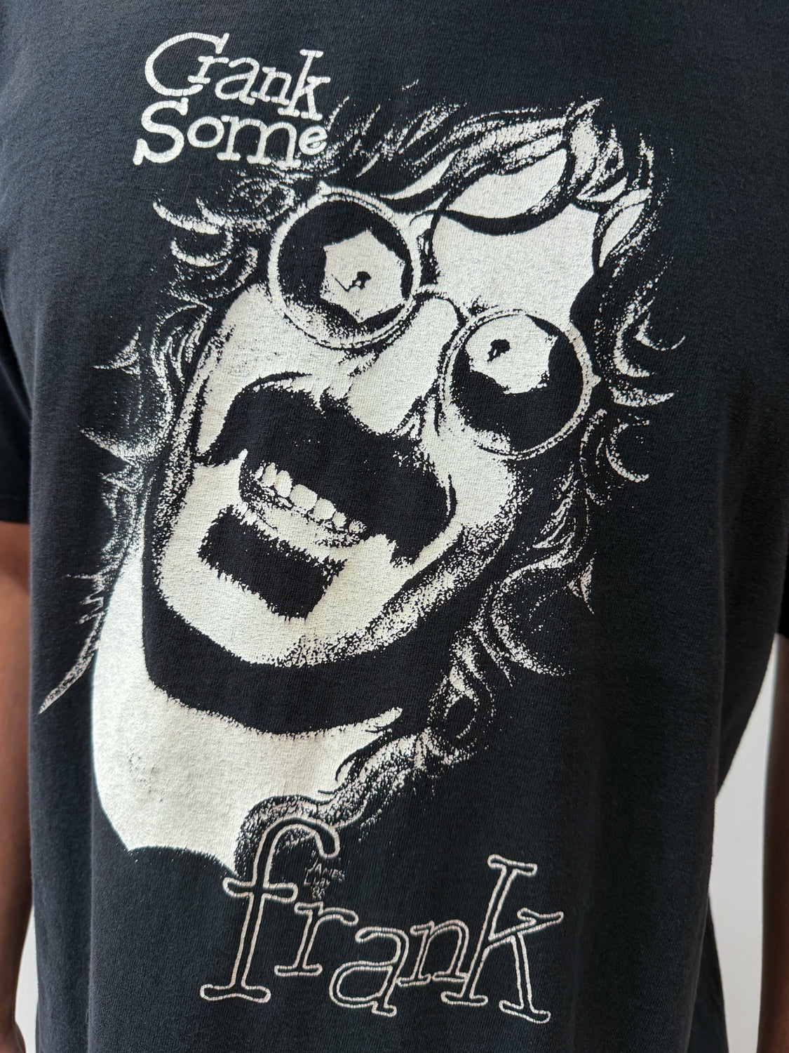 1990s Vintage CRANK SOME FRANK!! Frank Zappa Tee Shirt