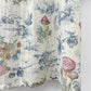 1970s Vintage Mushroom Print Denim Collared Blouse