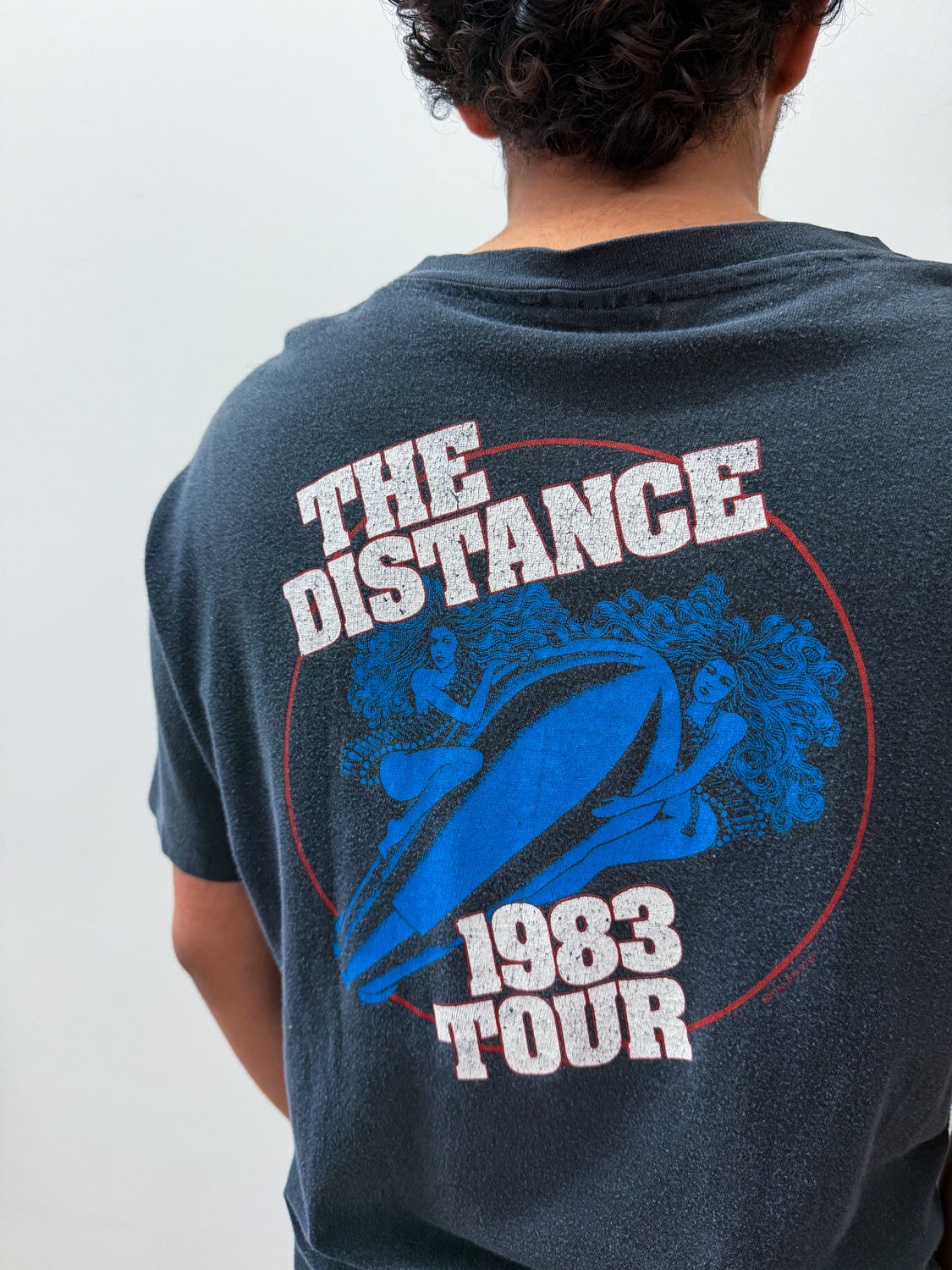 1983 Vintage Bob Seger The Distance Tour Tee 1980s