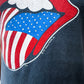 1981 Vintage Rolling Stones Tounge Union Jack North American Tour Tee 1980s