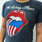 1981 Vintage Rolling Stones Tounge Union Jack North American Tour Tee 1980s